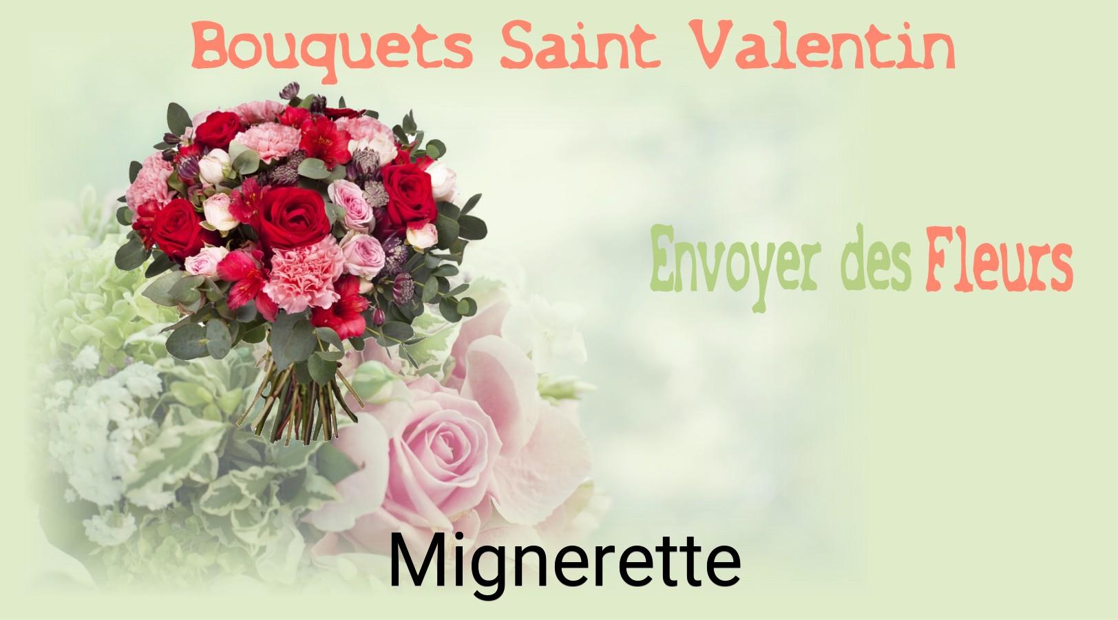 Roses de Saint-Valentin livrées à Mignerette